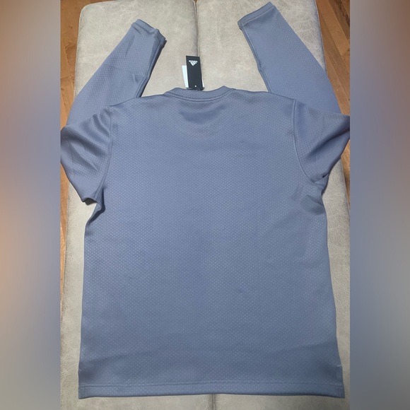 Adidas Men’s Grey Icon Microfleece Pullover Sports Jacket NEW Size Medium - Picture 7 of 10